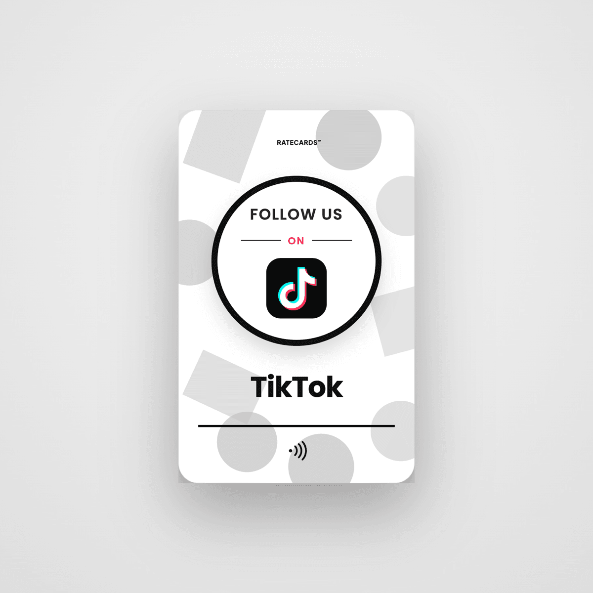 TikTok Follower Card